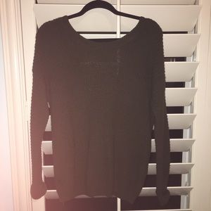 Forever 21 cropped V sweater